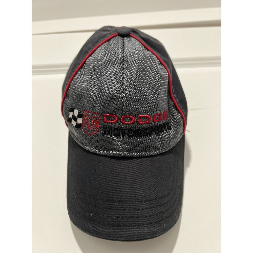 ✨ Vintage Dodge Motorsports Hat Adjustable Checkered Flag‎ Sports